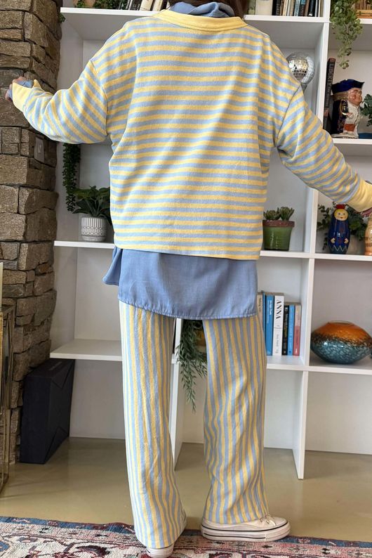 Shoreditch Classic V Sweat Lemonade & Iceberg